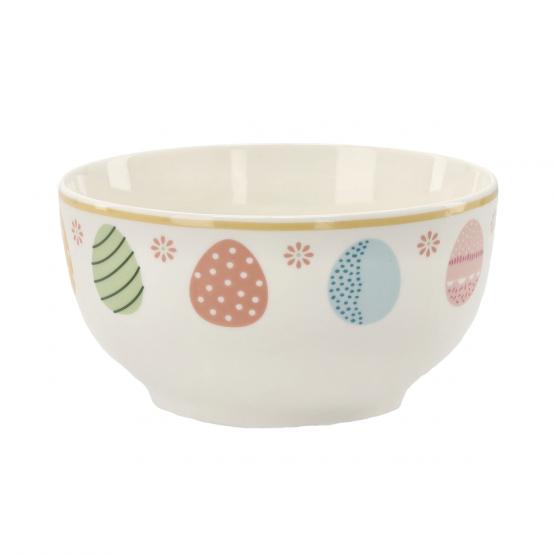 MISECZKA PORCELANOWA 500 ML KOLOROWE JAJKA