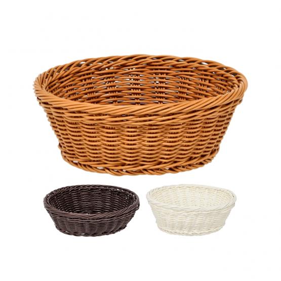 KOSZYK OKRĄGŁY FI 21 cm MIX KOLORÓW