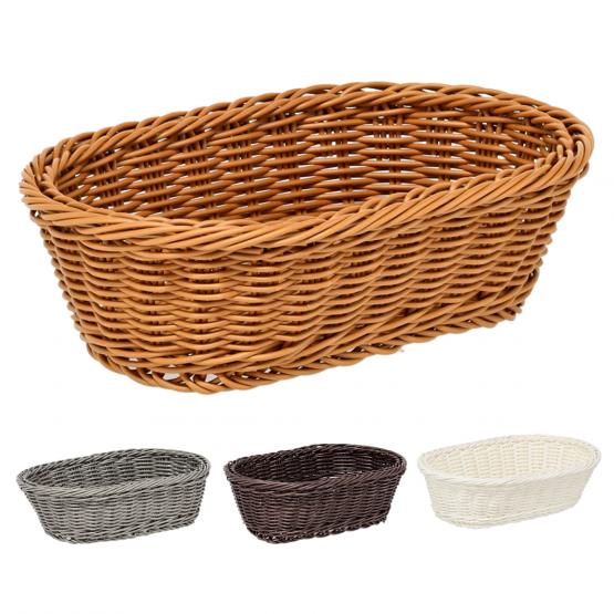 KOSZYK OWALNY 24 x 16 x 7 cm MIX KOLORÓW