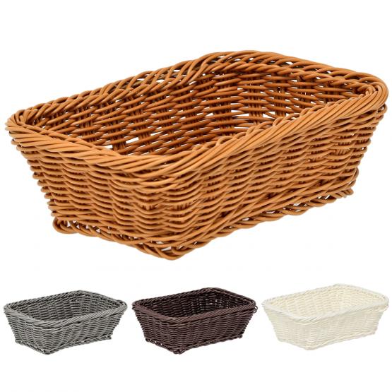 KOSZYK PROSTOKĄTNY 22 x 15,5 x 7 cm MIX KOLORÓW 