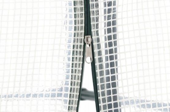 SZKLARNIA NA POMIDORY BIAŁA 200 x 77 x 168/146 cm