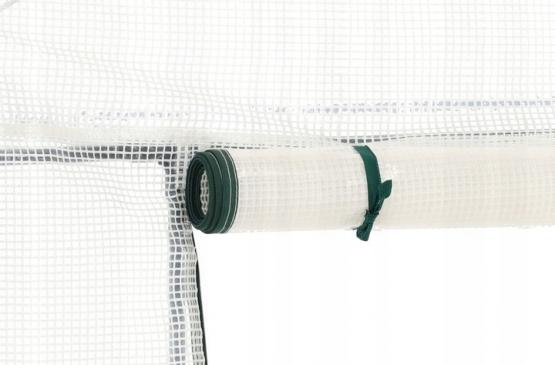 SZKLARNIA NA POMIDORY BIAŁA 200 x 77 x 168/146 cm