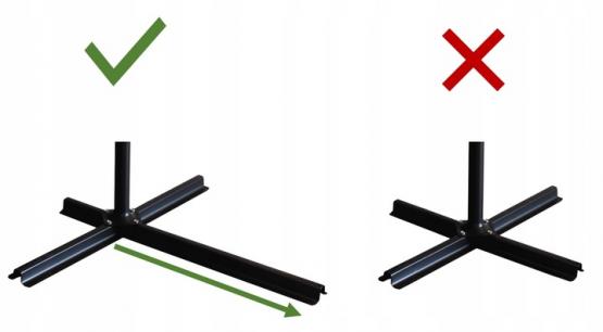 PARASOL OGRODOWY 3 M ZIELONY BANANA Z POKROWCEM Z LED 