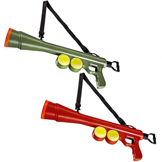 PISTOLET WYRZUTNIA PIŁEK DLA PSA 60 X 18 X 8 CM MIX KOLORÓW 