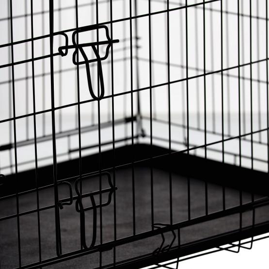 KLATKA KENNELOWA DLA PSA L 107 X 69 X 75,5 CM