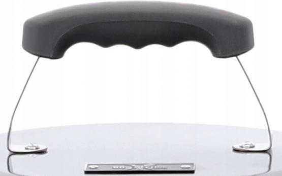 GRILL WĘGLOWY KULISTY Z POKRYWĄ I BLATEM 90 x 70.5  x 111 CM