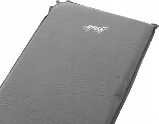 MATA TURYSTYCZNA SAMOPOMPUJĄCA 180 x 50 x 2.5 CM CIEMNA NIEBIESKA / SZARA