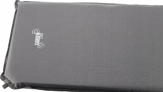 MATA TURYSTYCZNA SAMOPOMPUJĄCA 180 x 50 x 2.5 CM CIEMNA NIEBIESKA / SZARA