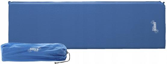 MATA TURYSTYCZNA SAMOPOMPUJĄCA 180 x 50 x 2.5 CM CIEMNA NIEBIESKA / SZARA