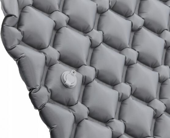 MATA TURYSTYCZNA POMPOWANA 190 x 56 x 5.5 CM SZARA / ZIELONA