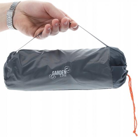 MATA TURYSTYCZNA POMPOWANA 190 x 56 x 5.5 CM SZARA / ZIELONA