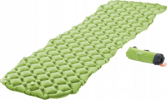 MATA TURYSTYCZNA POMPOWANA 190 x 56 x 5.5 CM SZARA / ZIELONA