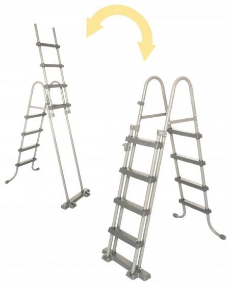 BASEN STELAŻ RATTAN/ OKNO OVAL 549 x 274 x 122 cm 