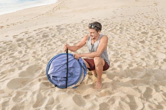 NAMIOT PLAŻOWY 2 x 1.20 x 90 CM DWUOSOBOWY