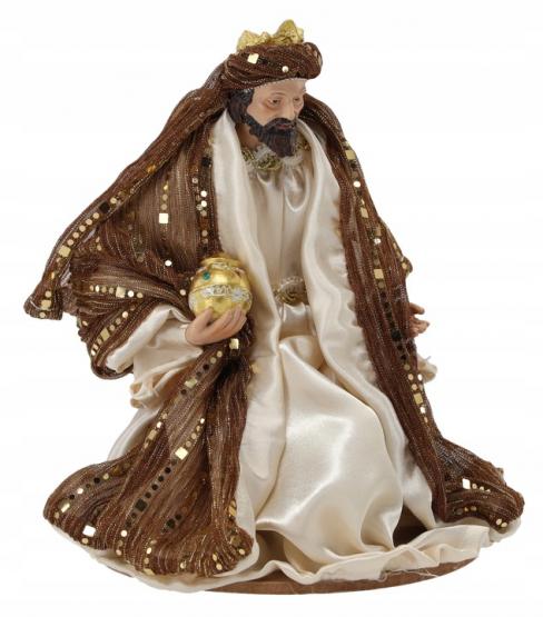 ZESTAW FIGUR BOŻONARODZENIOWYCH - 10 EL. DO 33 CM