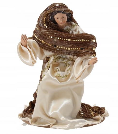 ZESTAW FIGUR BOŻONARODZENIOWYCH - 10 EL. DO 33 CM