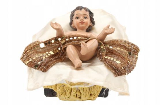 ZESTAW FIGUR BOŻONARODZENIOWYCH - 10 EL. DO 33 CM