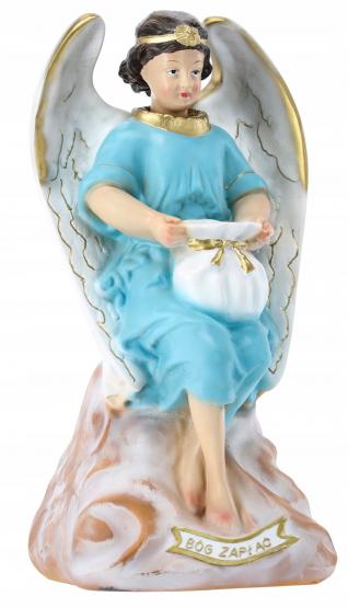 FIGURA ANIOŁ SKARBONKA 38 CM
