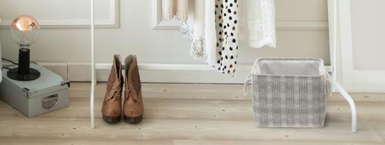 ZESTAW 3 ORGANIZERÓW KWADRATOWYCH GEOMETRYCZNYCH WZÓR SALON ŁAZIENKA GARDEROBA