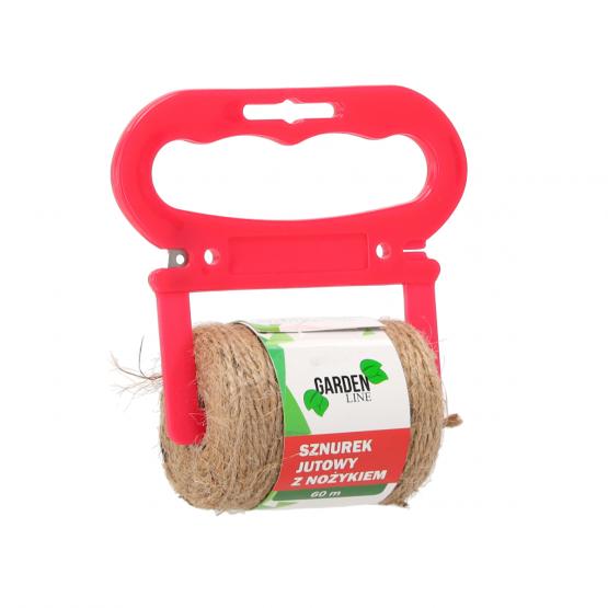 EDA4502 SZNUREK JUTOWY 60 M Z NOŻYKIEM