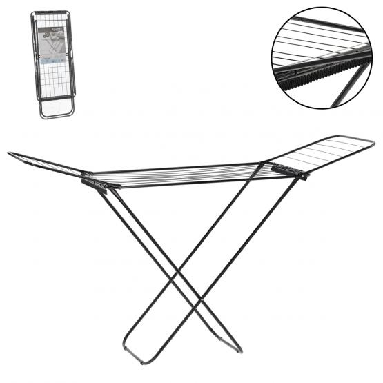 SUSZARKA DO BIELIZNY IDA Z DWOMA WIESZAKAMI NA SKARPETKI 180 x 55 x 102 CM