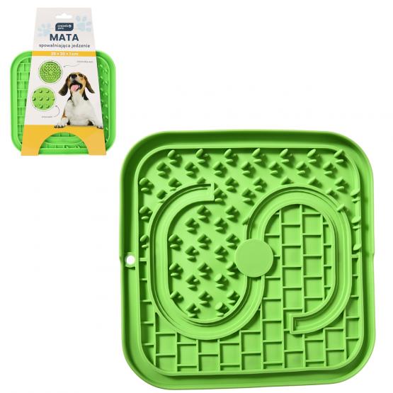 MATA SPOWALNIAJĄCA JEDZENIE 20 X 20 X 1 CM ZIELONA