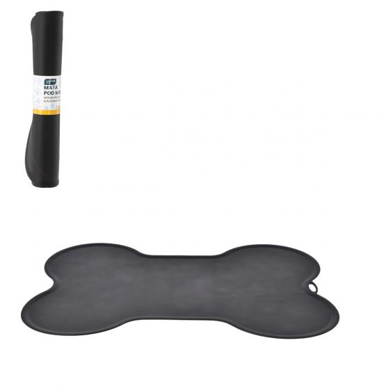 ANTYPOŚLIZGOWA MATA POD MISKĘ 51 X 37 X 0.8 CM KOSTKA