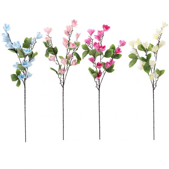 SZTUCZNA GAŁĄZKA - MAGNOLIA 90 CM MIX KOLORÓW