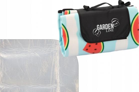 KOC PIKNIKOWY 200x200 CM Z IZOLACJĄ OWOCE