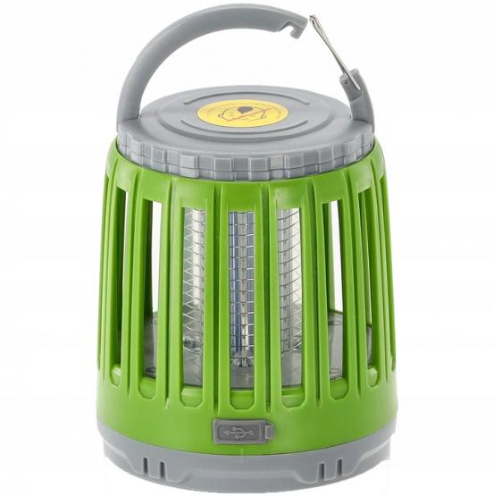 LAMPA KEMPINGOWA NA KOMARY LED