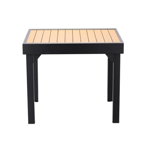 STÓŁ ALUMINIOWY ROZKŁADANY ALEX 90/180 x 90 x 75,5 CM *0381