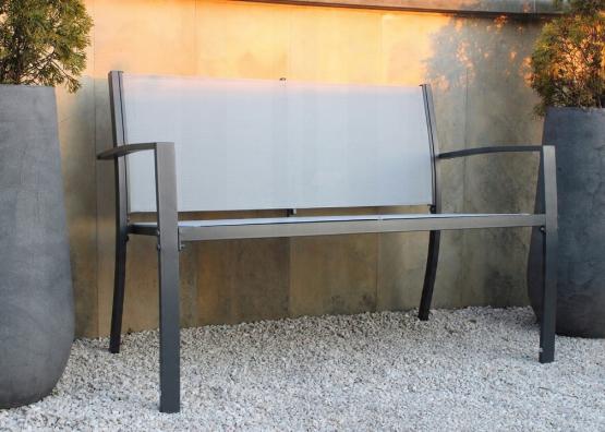 Zestaw Mebli Ogrodowych Garden Line - (Ławka, 2 Krzesła, Stolik) 