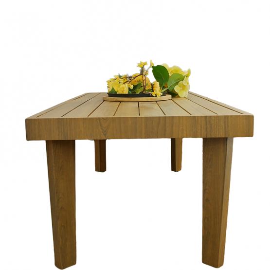 Zestaw Mebli Aluminiowych Tirana Garden Line Beżowy z Beżowymi Poduszkami - (Sofa + 2 Fotele + Stolik) 