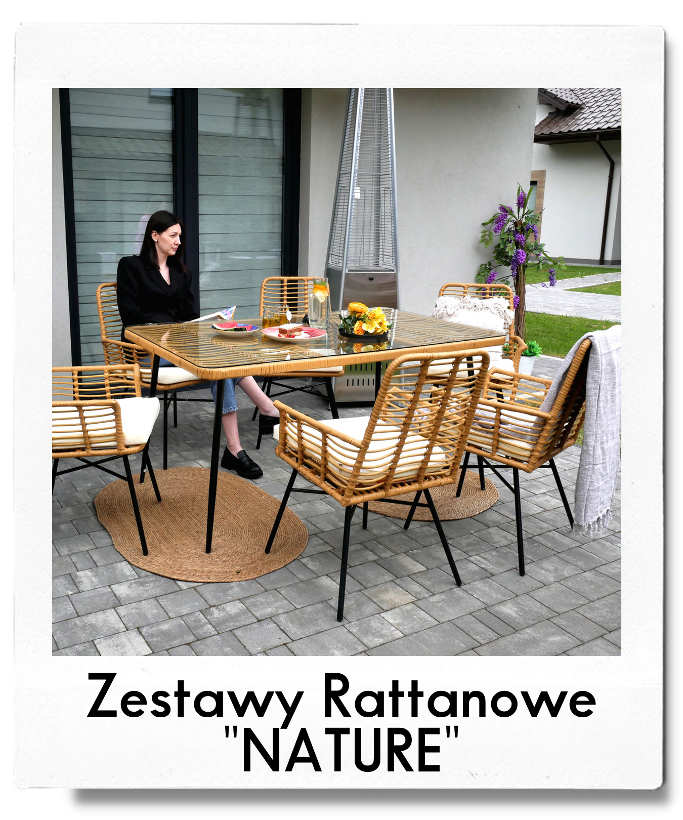 Zestawy rattanowe NATURE