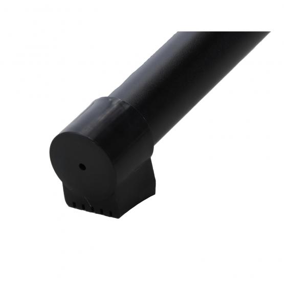 Fotel Wiszący Składany Garden Line Beżowy z Beżową Poduszką i Czarną Ramą