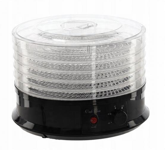 Suszarka Do Żywności 5-Poziomowa 250W FI 32 cm z mechanizmem