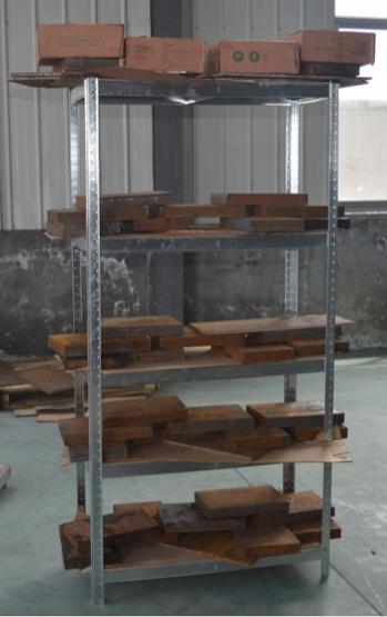 Zestaw 2 Regałów Stalowych 5-Poziomowych 90x30x180 cm Udźwig półki:175 KG