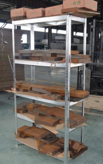 Zestaw Dwóch Regałów 4-Poziomowych 150 x 70 x 30 cm Udźwig Półki: 150 KG