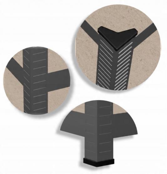 Zestaw Dwóch Regałów 4-Poziomowych 150 x 70 x 30 cm Udźwig Półki: 150 KG