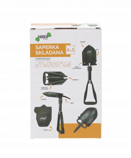 Saperka Składana Wielofunkcyjna 6w1 19,5 /46,5 cm Garden Line