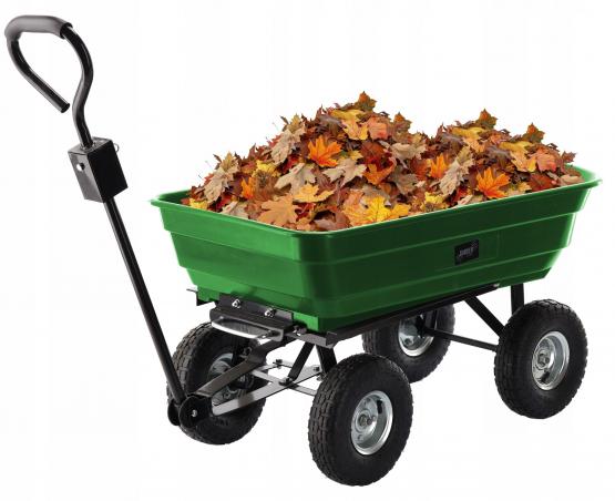 Wózek Ogrodowy Dwufunkcyjny Zielony