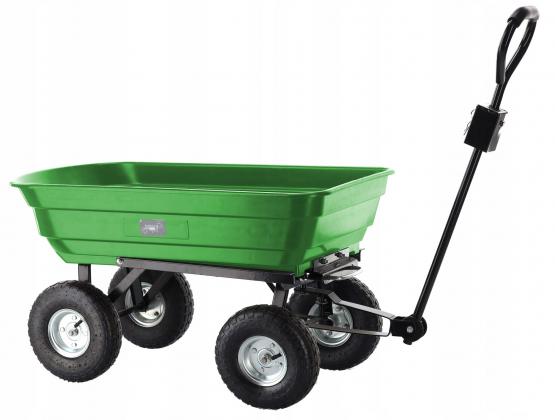 Wózek Ogrodowy Dwufunkcyjny Zielony