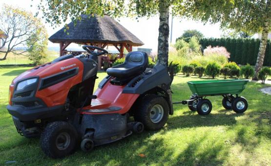 Wózek Ogrodowy Dwufunkcyjny Czarny