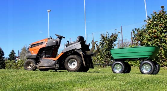 Wózek Ogrodowy Dwufunkcyjny Czarny