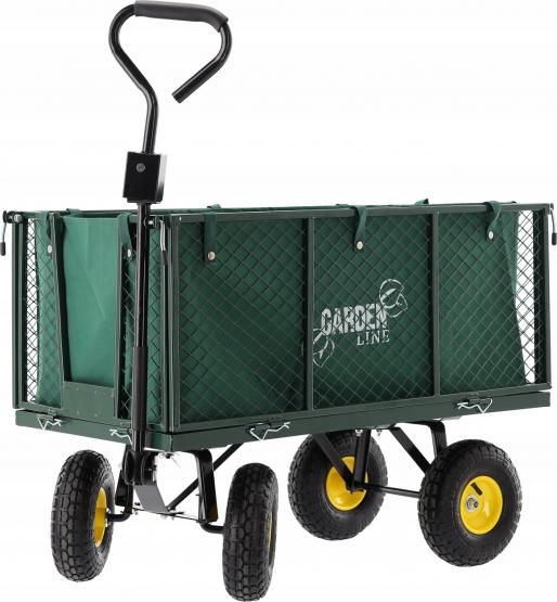 Wózek Ogrodowy Dwufunkcyjny XL Zielony Garden Line