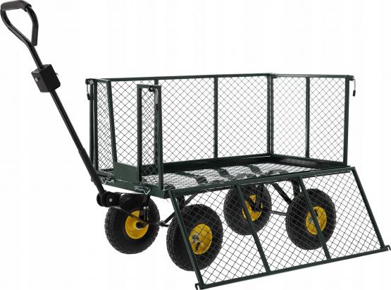 Wózek Ogrodowy Dwufunkcyjny XL Zielony Garden Line