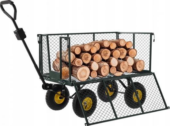 Wózek Ogrodowy Dwufunkcyjny XL Zielony Garden Line