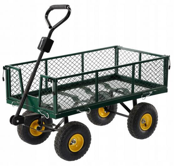 Wózek Ogrodowy Dwufunkcyjny Zielony Garden Line