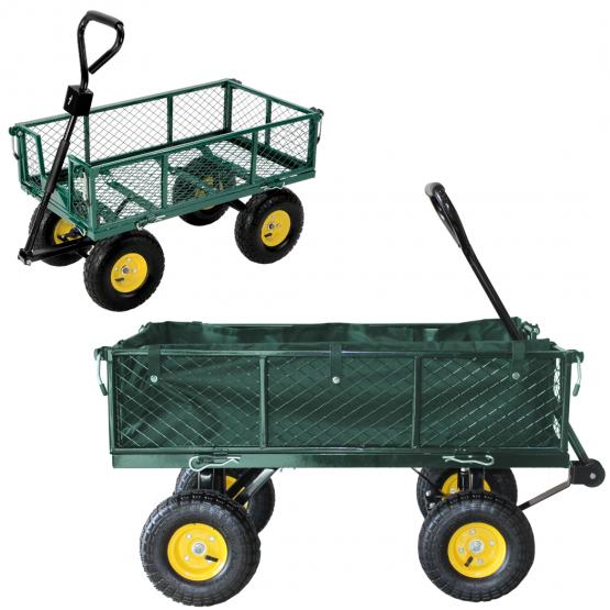 Wózek Ogrodowy Dwufunkcyjny Zielony Garden Line