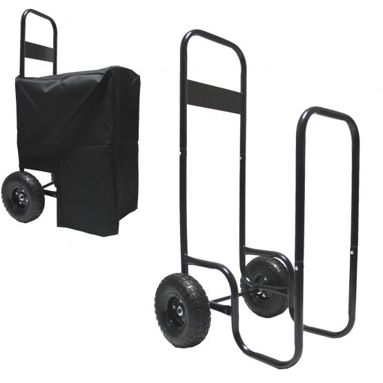 Wózek na Drewno Kominkowe Udźwig 60 kg